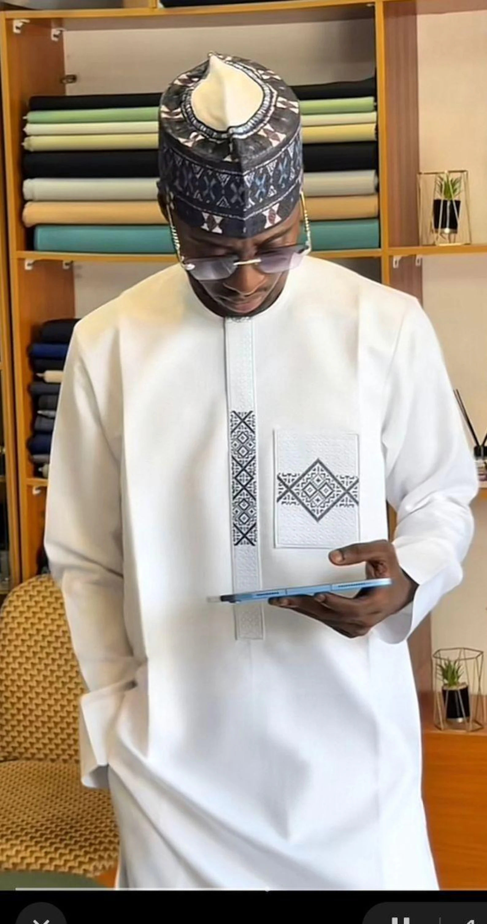 costume de marié africain